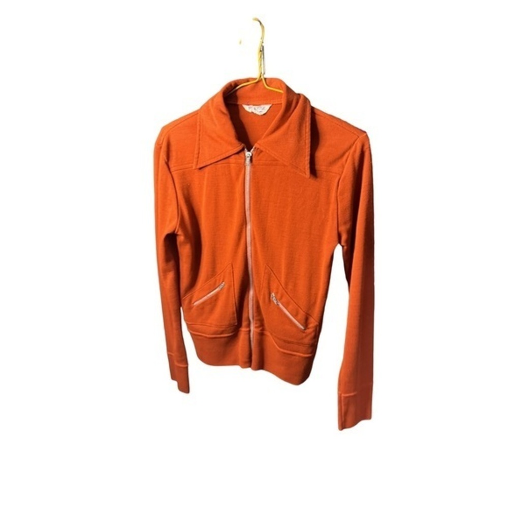 Vintage 70s Zip-Up Women's Light Jacket